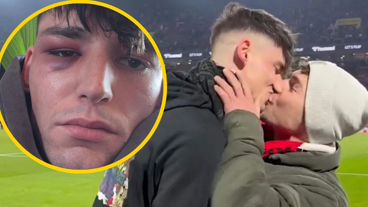 Imagen de Pascal Kaiser, agredido tras pedir matrimonio a su novio en un partido de Bundesliga