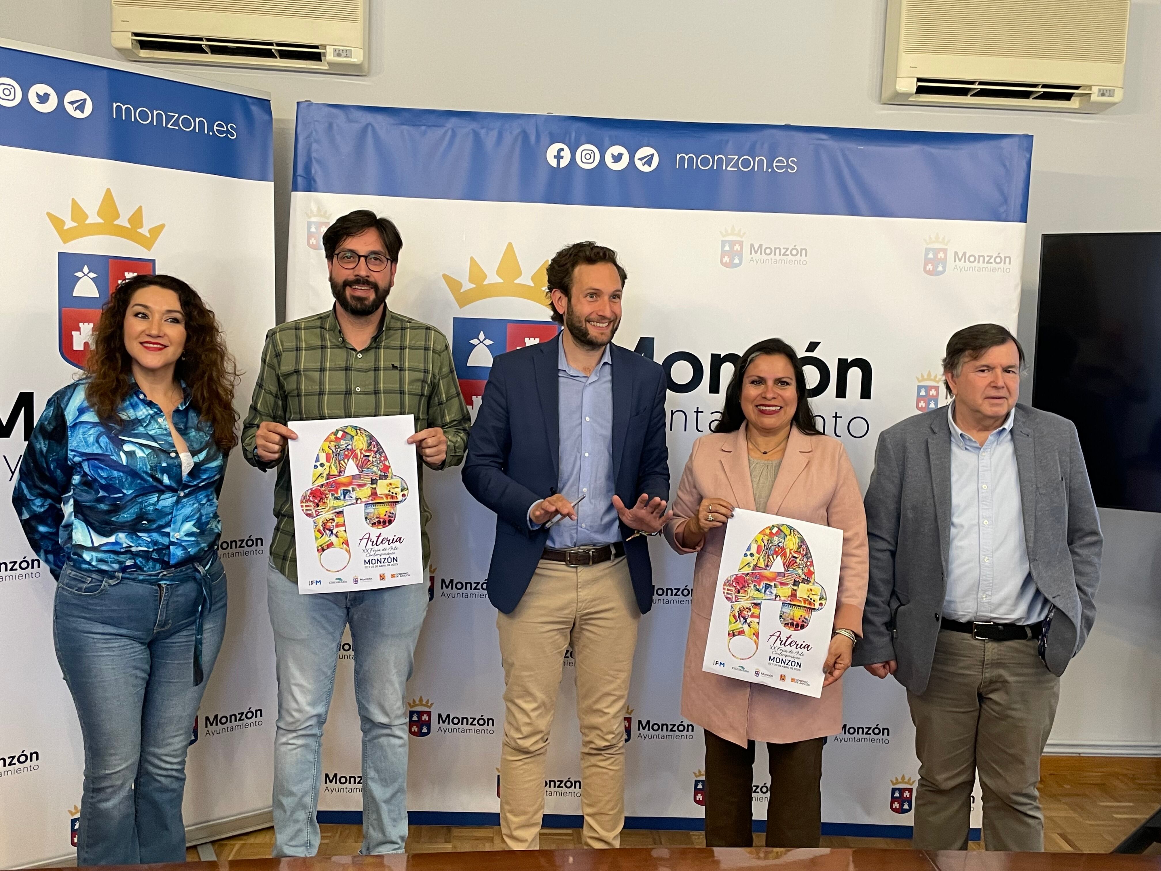 Arteria, la feria de los artistas de Monzón, cumple veinte años