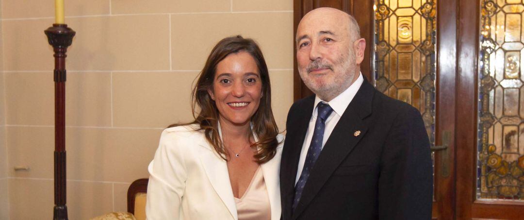 Inés Rey y Javier Losada