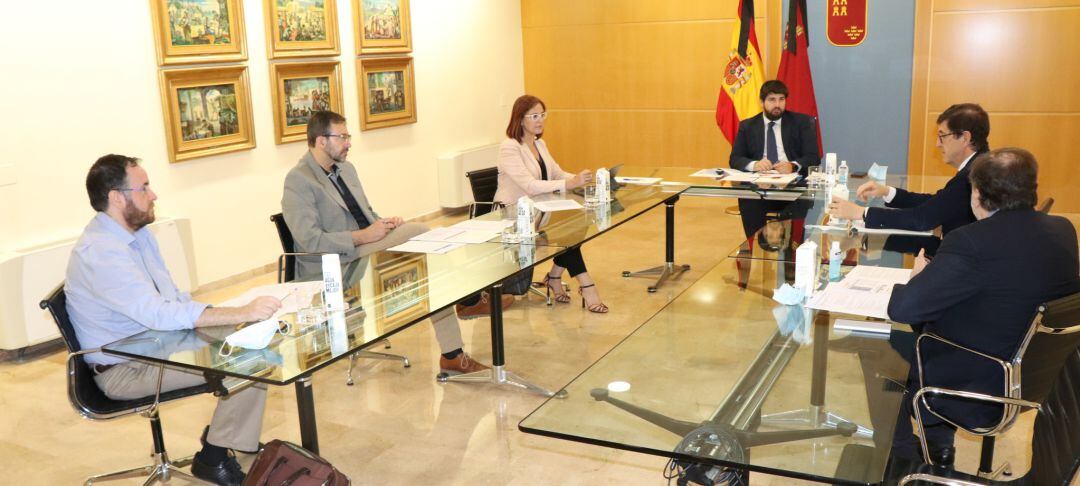 Reunión de constitución del Comité de Seguimiento poscovid de la Región de Murcia 