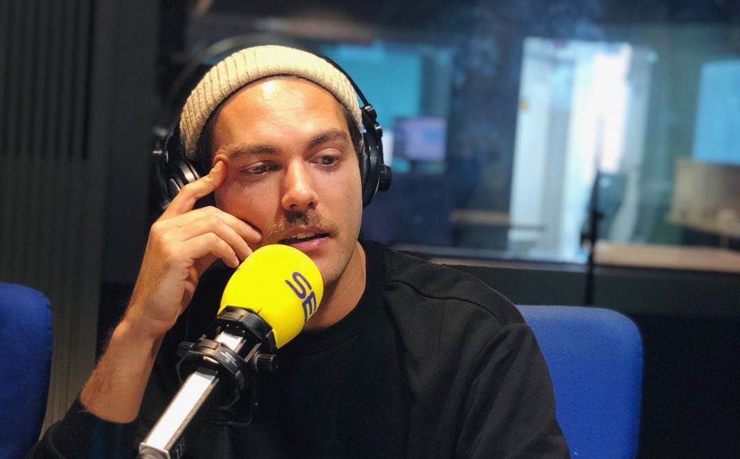 Alberto Jiménez en los estudios de A vivir Madrid