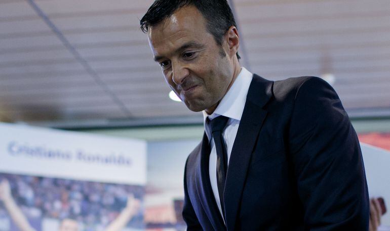 El agente de jugadores Jorge Mendes.