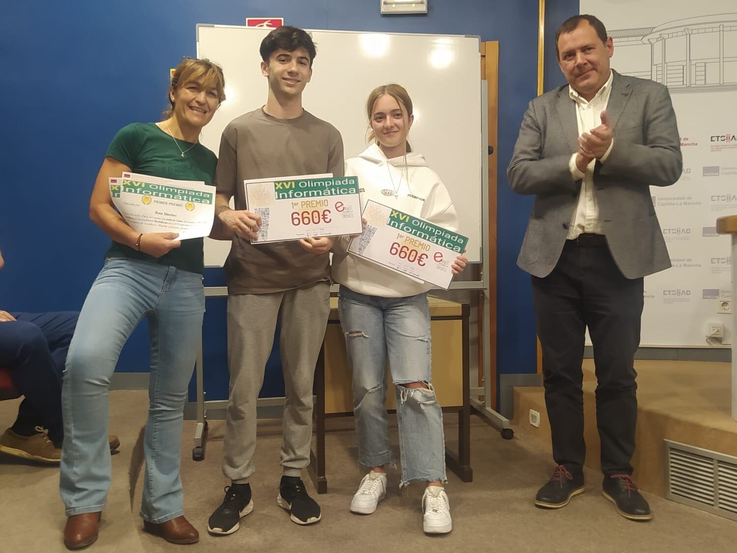 Ganadores de la XVI Olimpiada de Informática Regional de Castilla-La Mancha