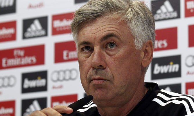 Ancelotti, en rueda de prensa