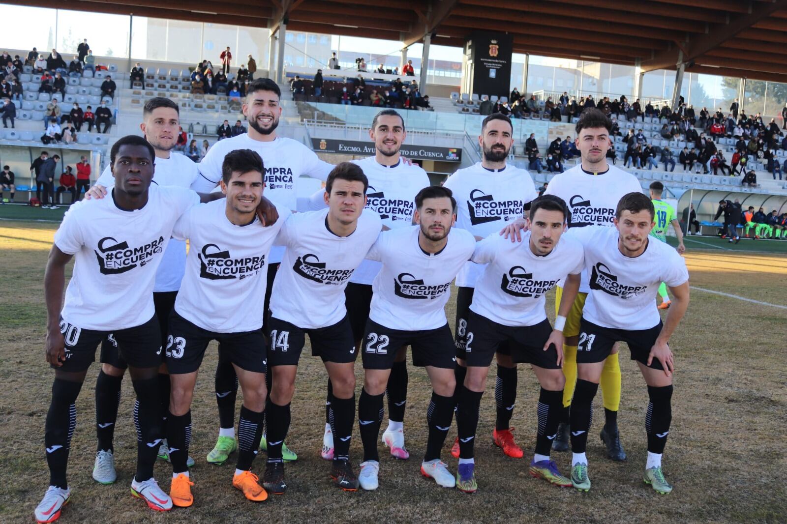 Plantilla del Conquense en la Fuensanta, temporada 2021-2022