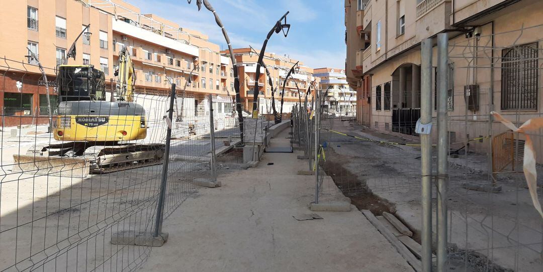 Imagen de archivo de las obras del Canal en Valdepeñas (Ciudad Real)
