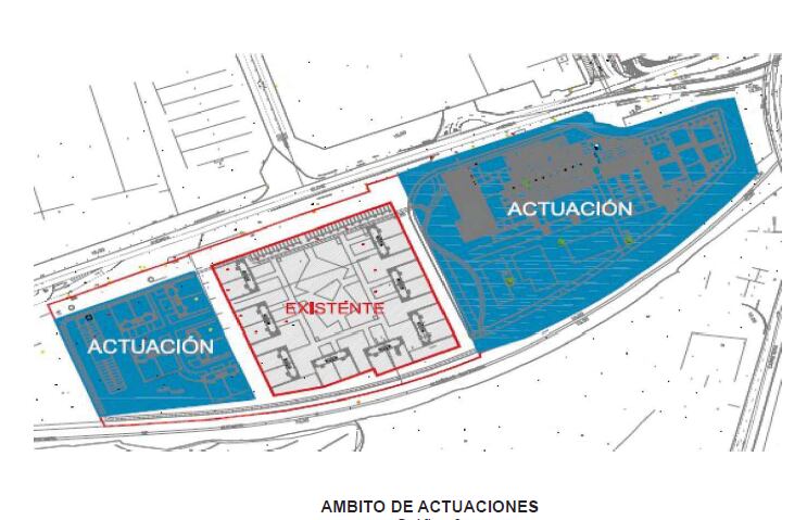 Actuación en la parcela Ágora Futura