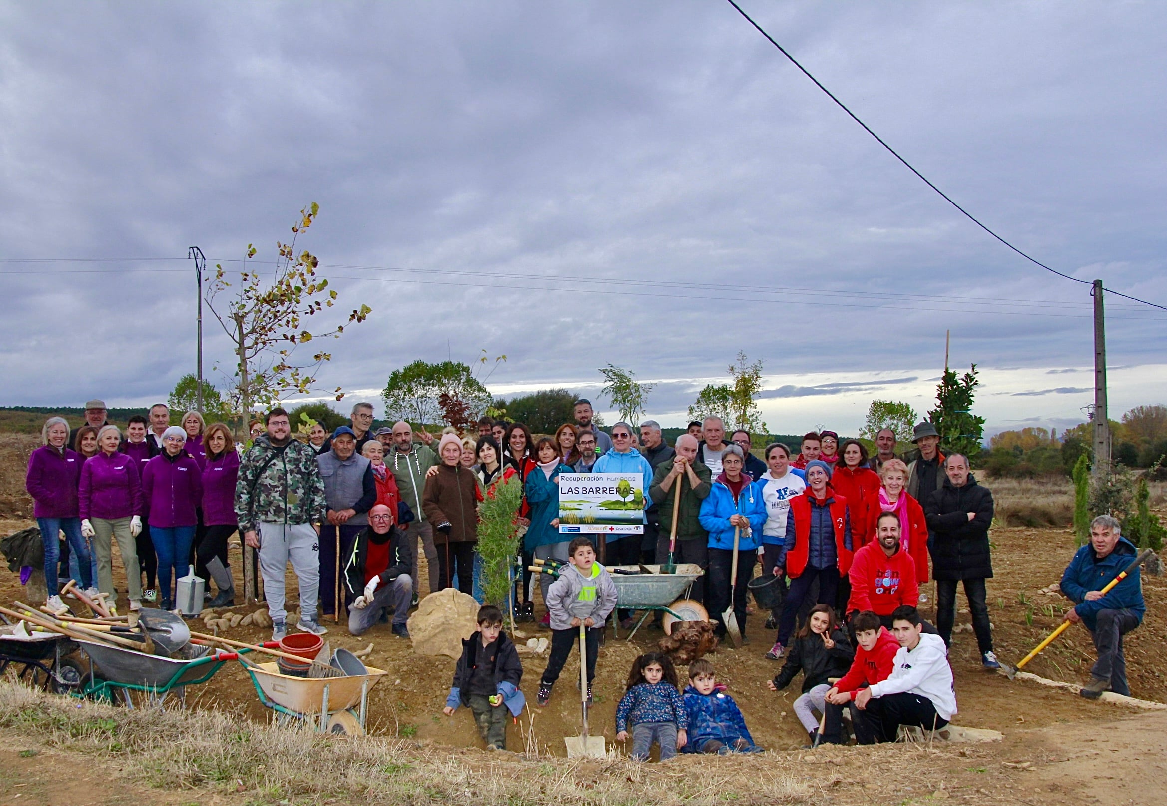 Villalafuente recupera el espacio natural del Humedal de Las Barreras gracias al programa &#039;A Huebra&#039;