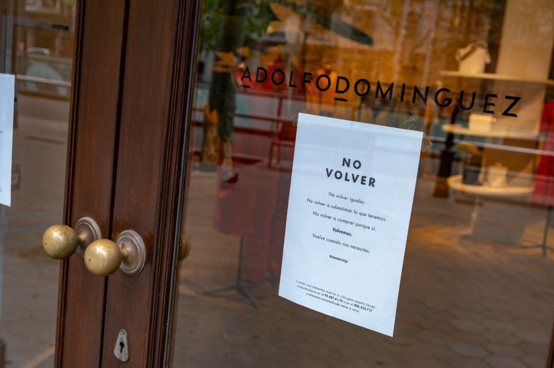 Tienda de Adolfo Domínguez en Barcelona.