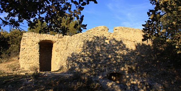 Refugio de la guerra civil.