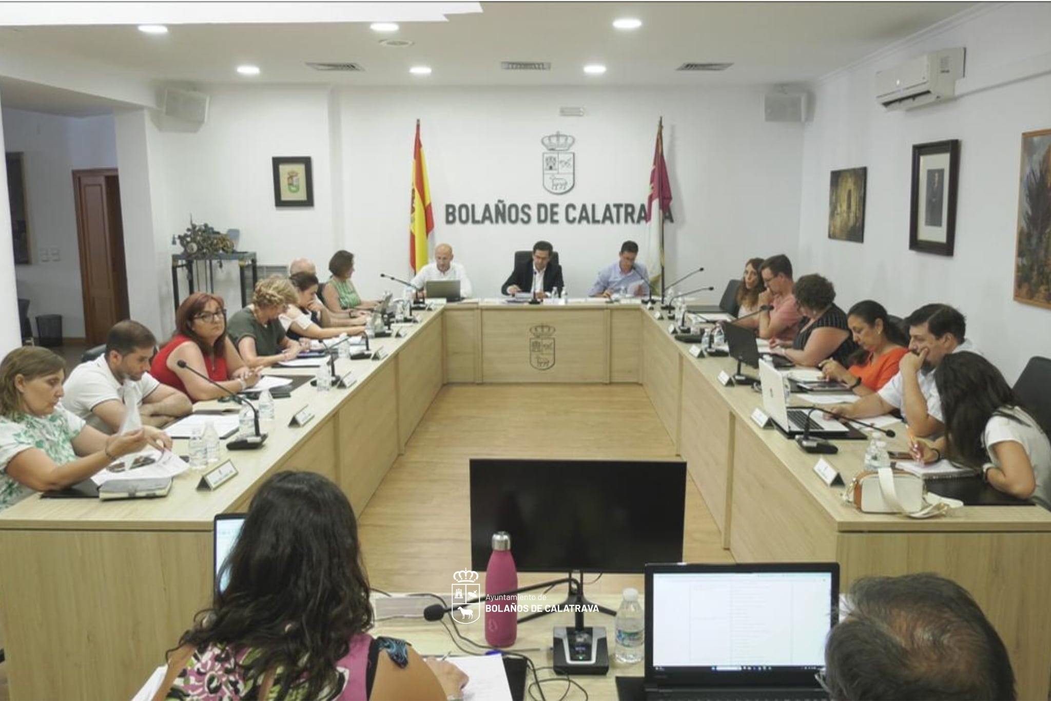 Pleno del Ayuntamiento de Bolaños de Calatrava (Ciudad Real)