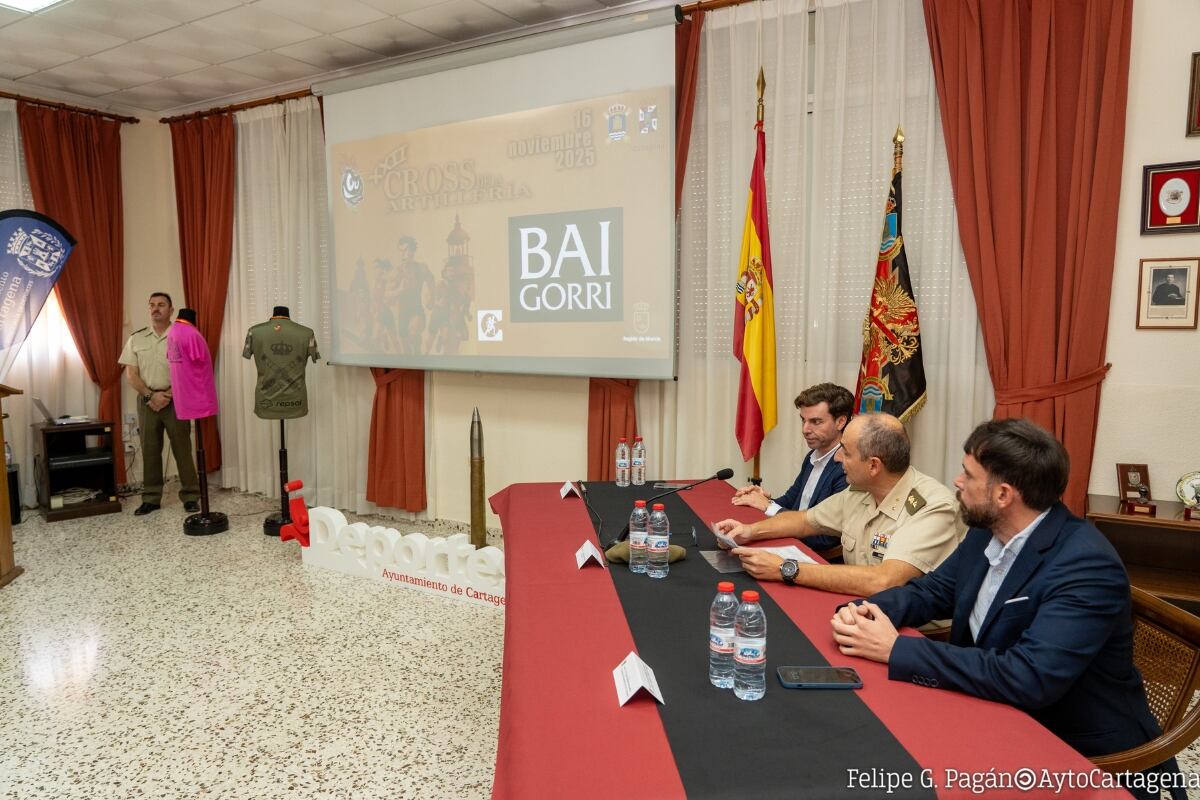 Presentación del Cross de Artillería