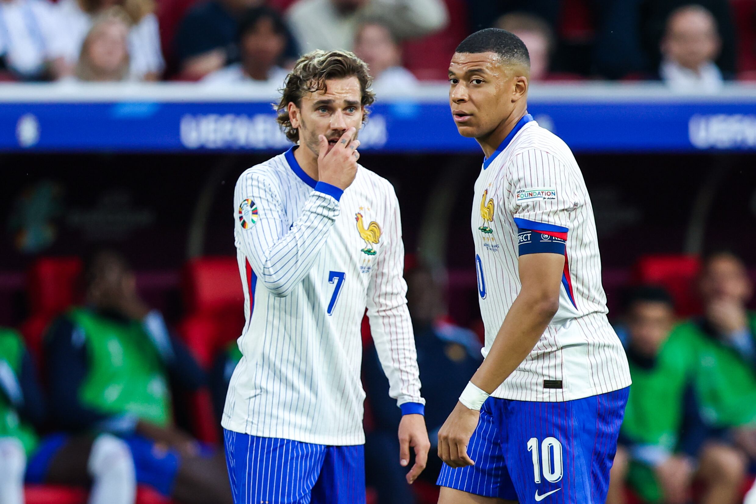 Antoine Griezmann y Kylian Mbappé, ausencias en la Selección Francesa