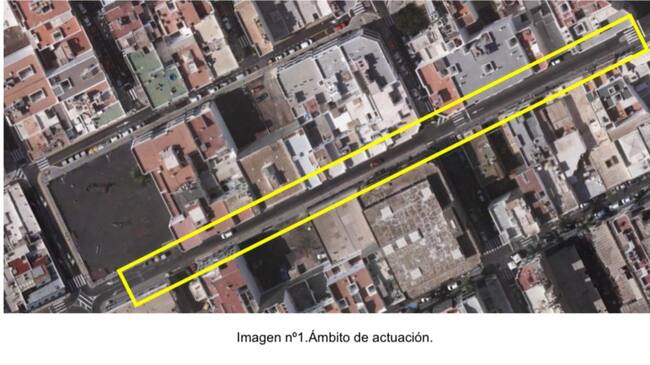Plano de la intervención prevista.