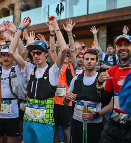 Sortida de la prova de 21k de la Trail 100 Ordino.