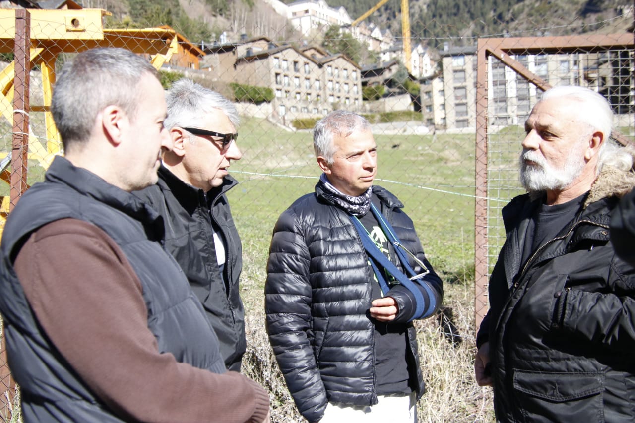 Michel Moliné en un acte de les passades eleccions comunals