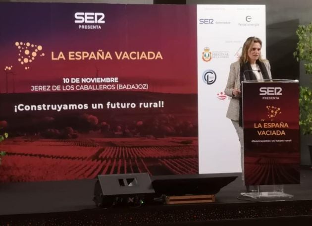 Yolanda García Seco, en su exposición