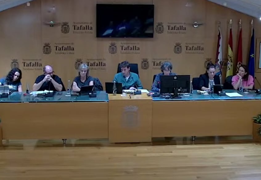 Pleno de octubre de 2024 del Ayuntamiento de Tafalla