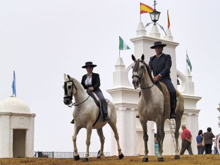 Romería de Ntra. Sra. de Los Ángeles (Alájar) en la provincia de Huelva