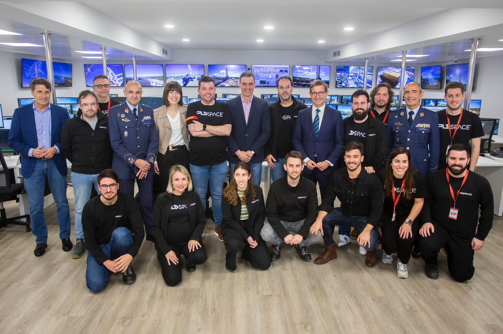 Pedro Sánchez en PLD Space