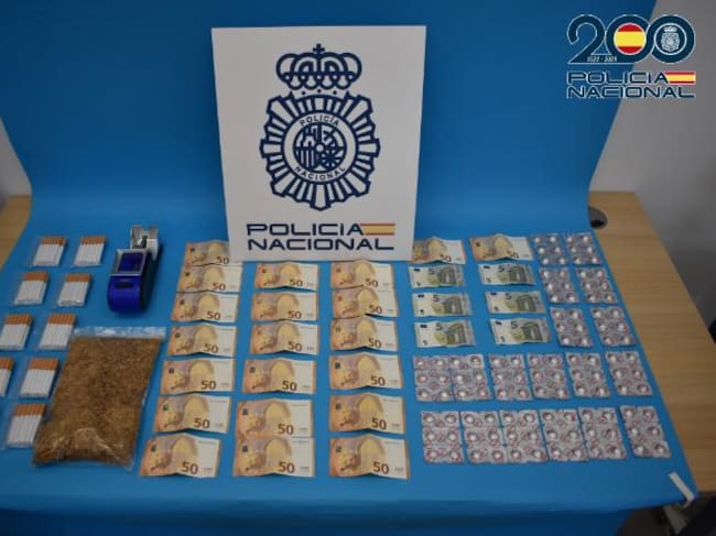 Efectos decomisados en Puertollano