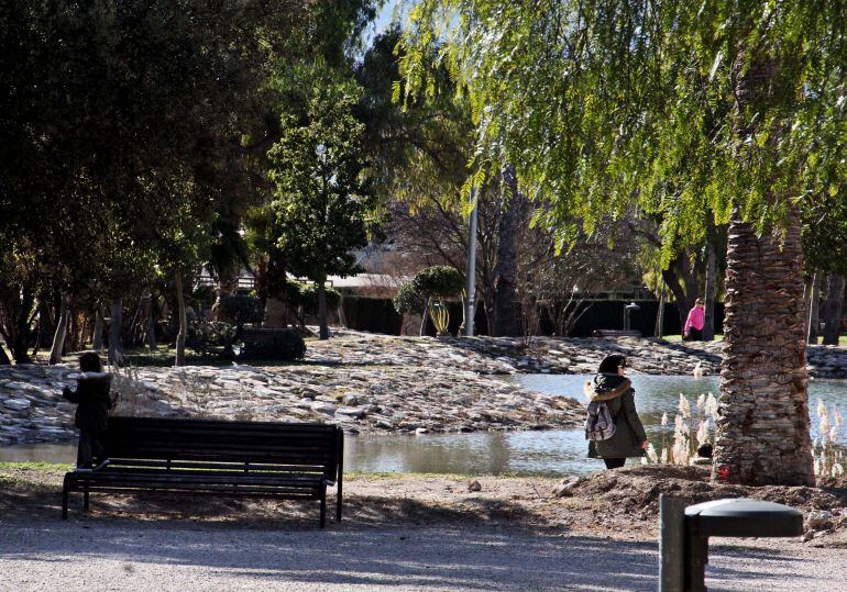 Imagen de archivo de los jardines del PERI 