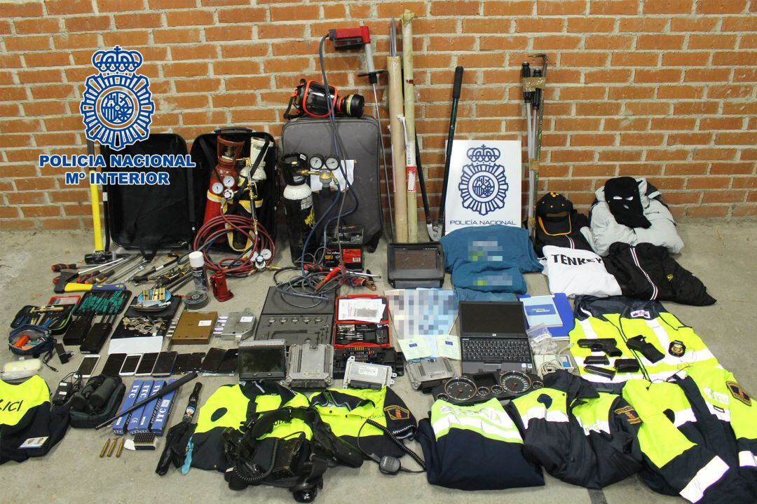 Descarticulado un grupo criminal itinerante especializado en robos con fuerza en oficinas y empresas POLICÍA NACIONAL