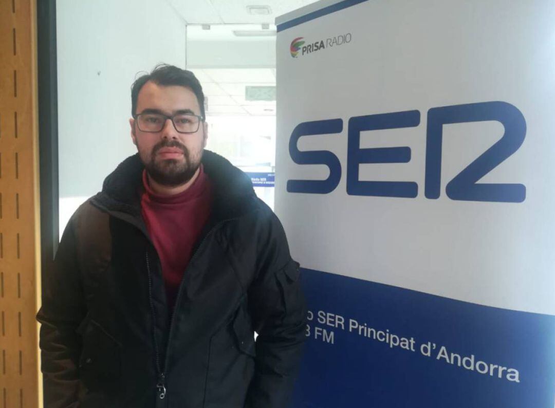 El president de l’Associació de Consumidors d’Andorra, Lluis Ferreira