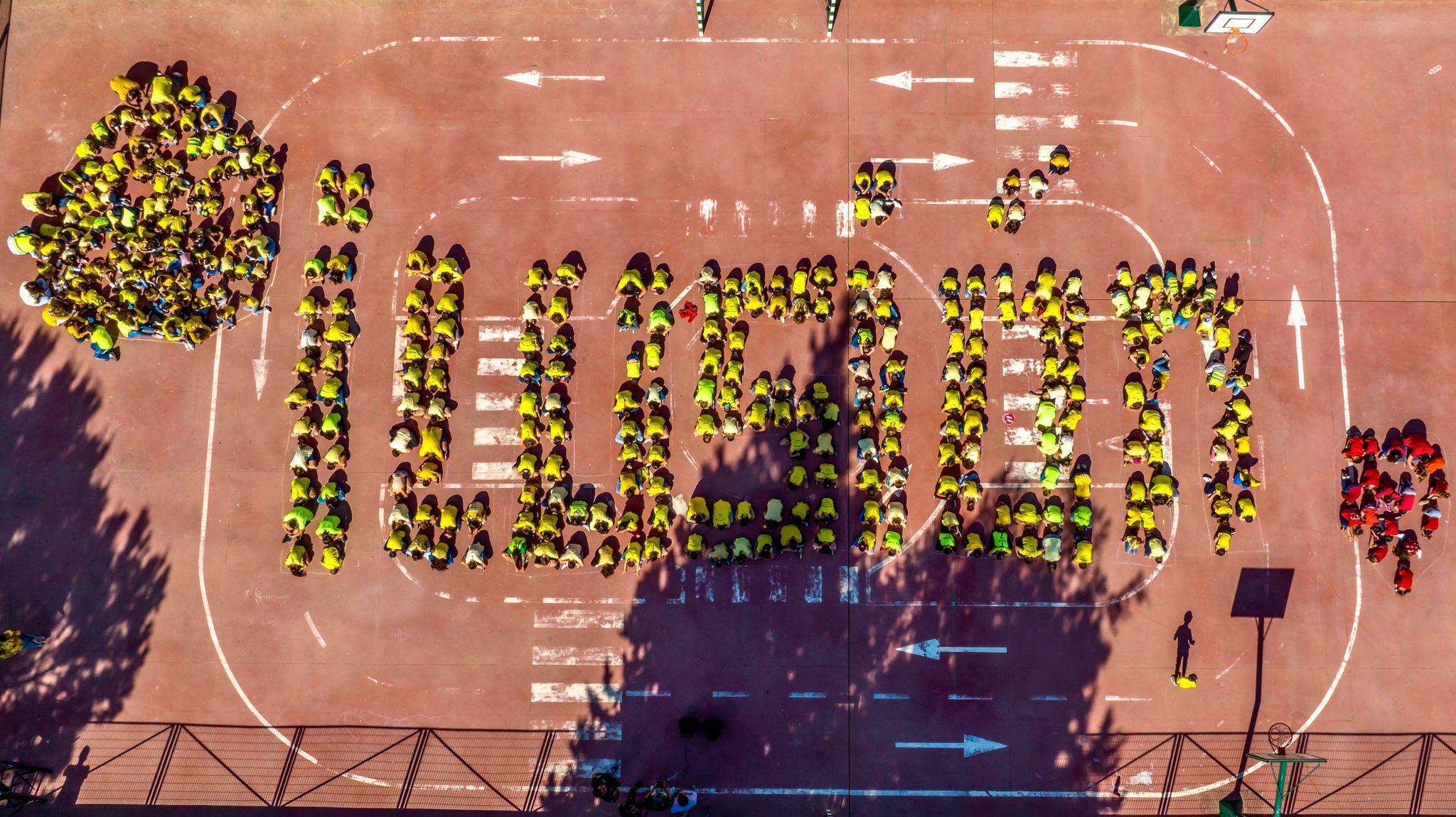 La imagen fue captada por los drones de I Love The World que se desvivieron por La Palma