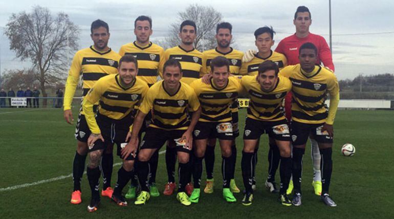 Once inicial del Dépor en Vitoria