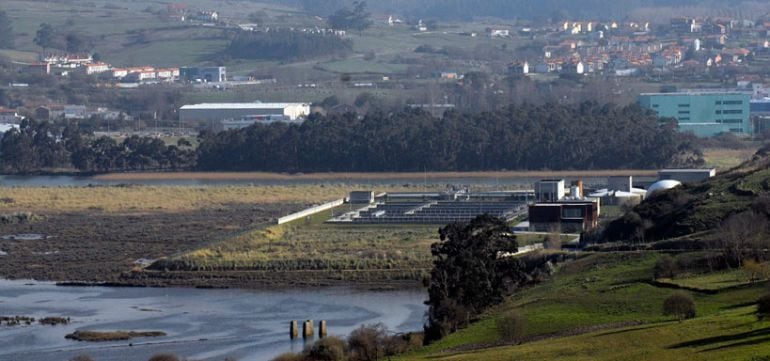 Instalaciones de la depuradora de Vuelta Ostrera.