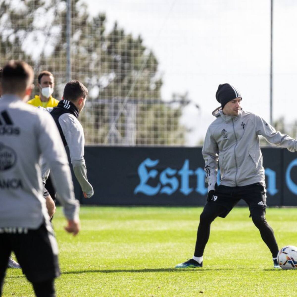 Aarón Martín: "Me gustaría quedarme en el Celta"