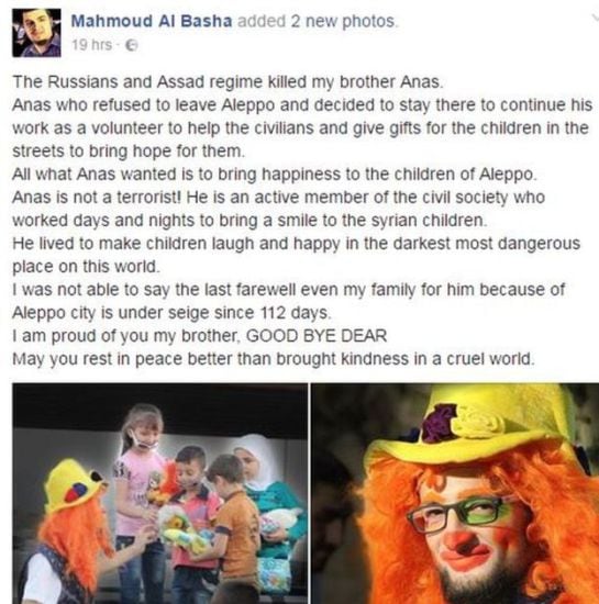 Mahmoud al Basha explica la muerte de su hermano en Facebook