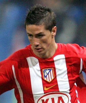 Fernando Torres, en su primera etapa como atlético