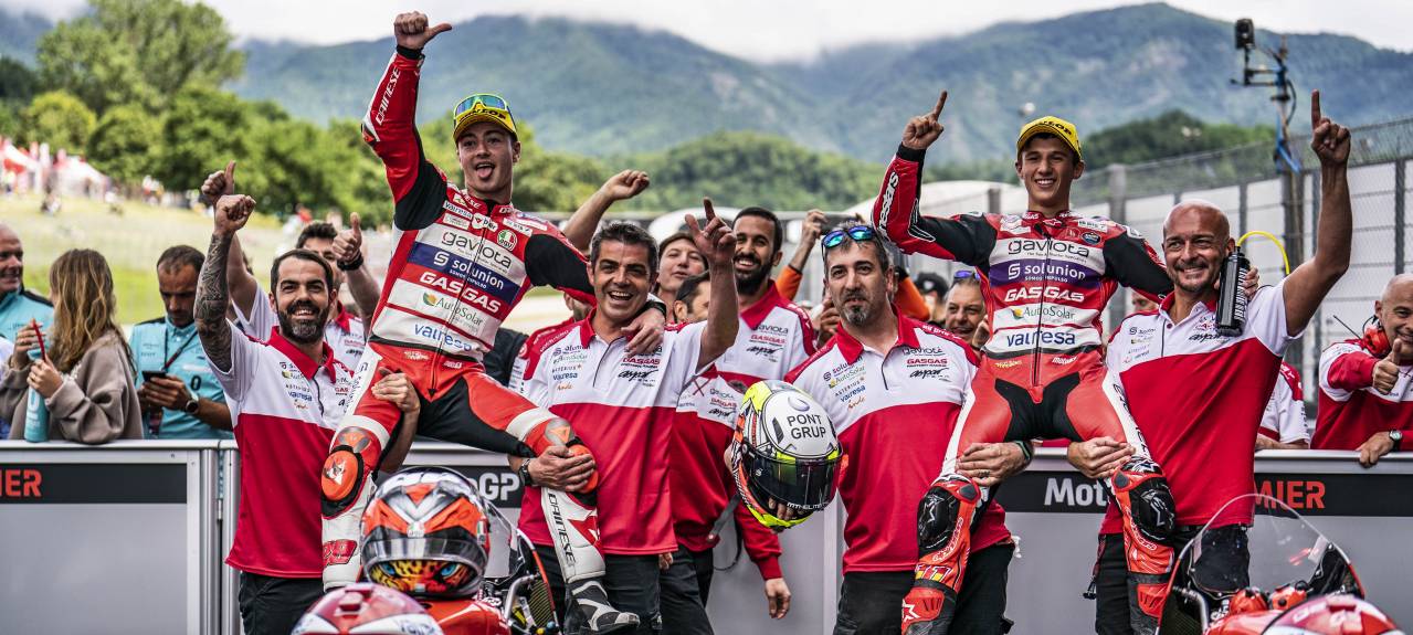 Doblete del Aspar Team en Mugello.