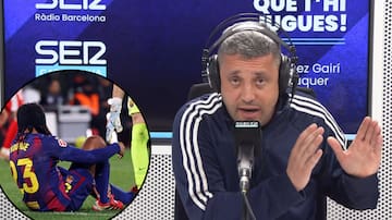 Sique Rodríguez: "Han amagat l'àudio de la trepitjada a Koundé fins i tot als propis àrbitres. El Barça hauria de demanar escoltar-lo"