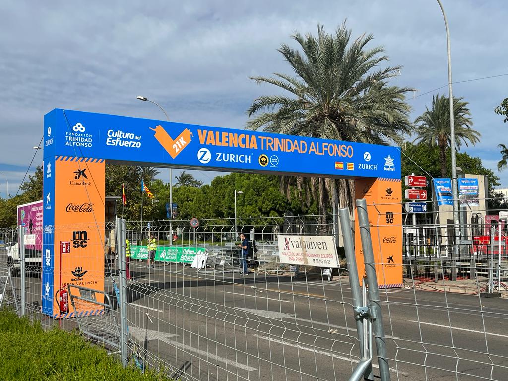 Preparativos del Medio Maratón Valencia 2023