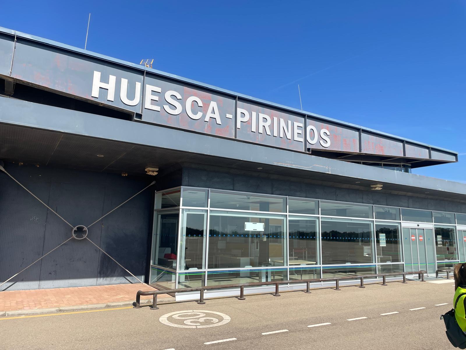 Instalaciones aeropuerto Huesca-Pirineos