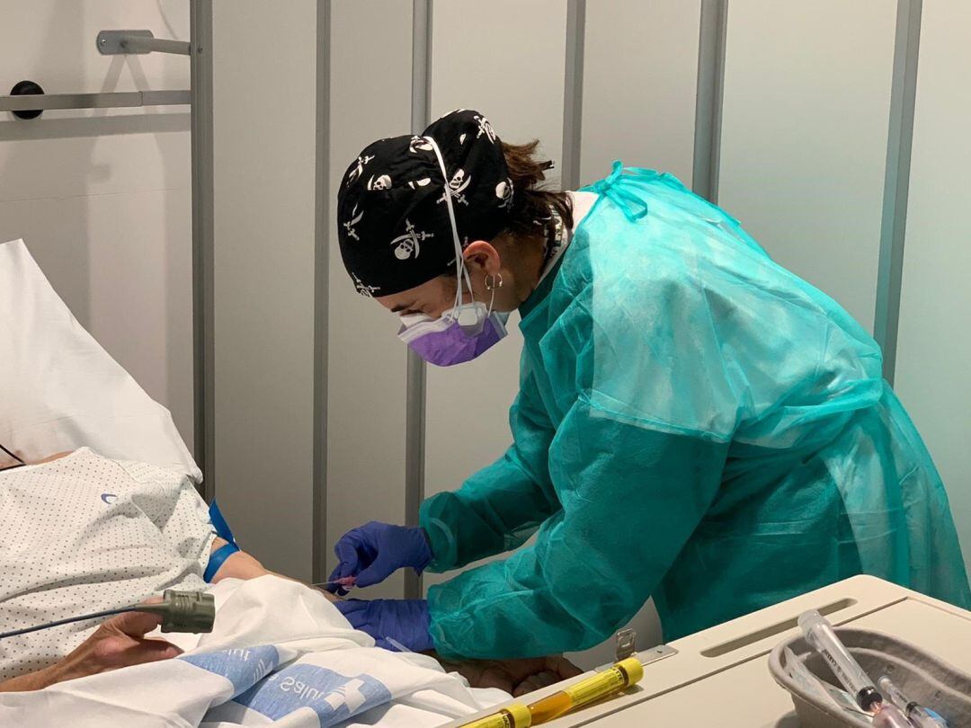 Imagen de archivo de una profesional sanitaria.