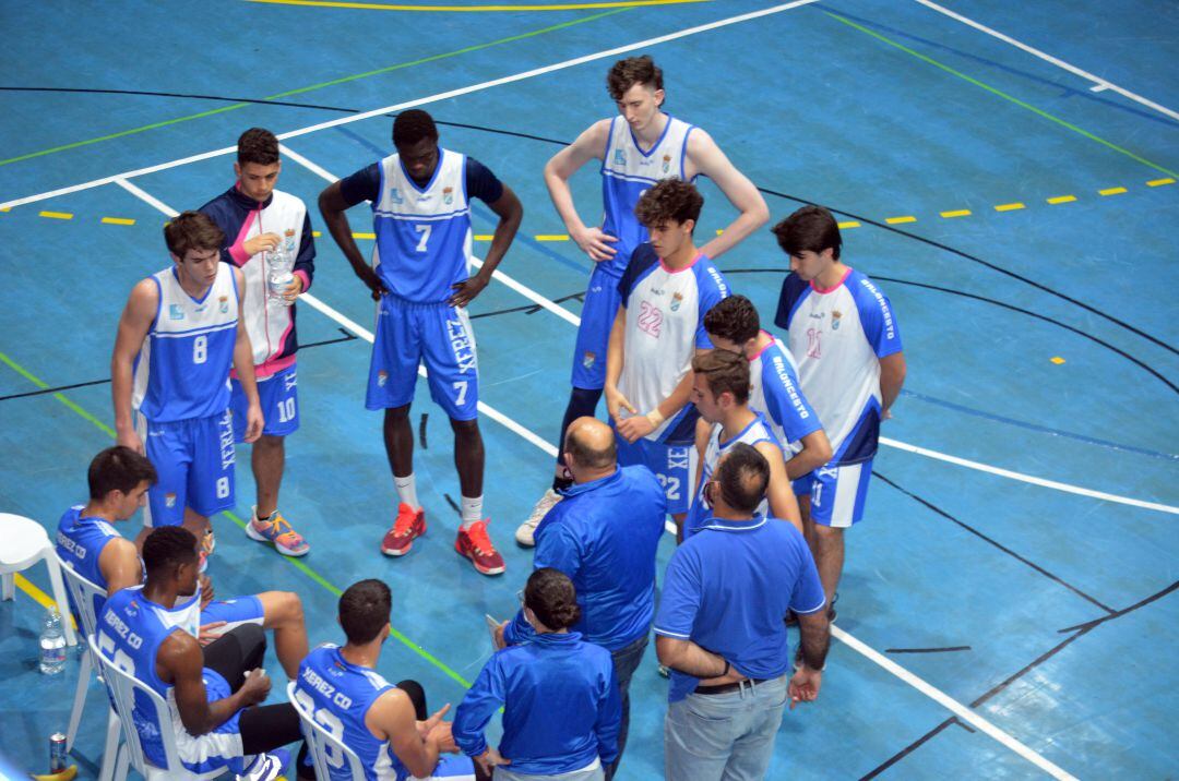 Tiempo muerto del Baloncesto Xerez CD 