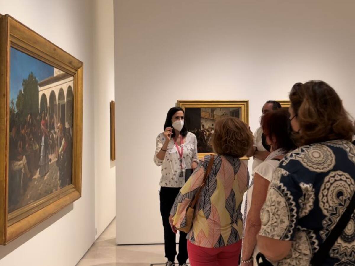 Arteterapia, la pintura del Thyssen de Málaga empleada en la recuperación de la salud mental