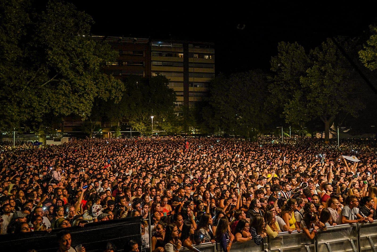 Imagen que presentaba anoche el parque del Salón