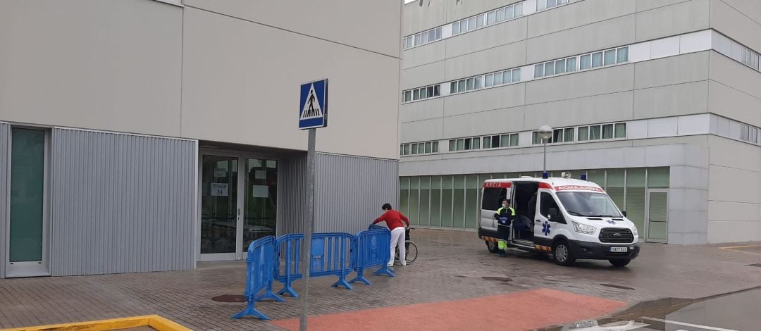 Zona de Urgencias del hospital comarcal