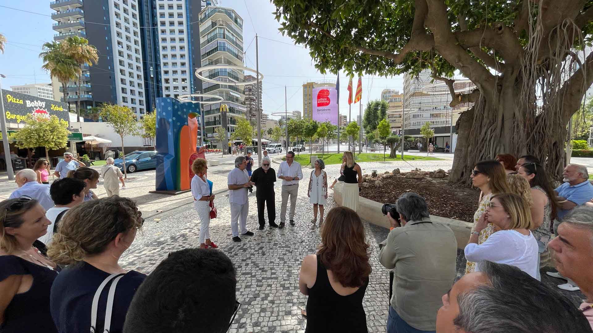 Inauguración de la exposición &#039;Las Torres de la Alhambra&#039; este miércoles en la plaza Triangular de Benidorm