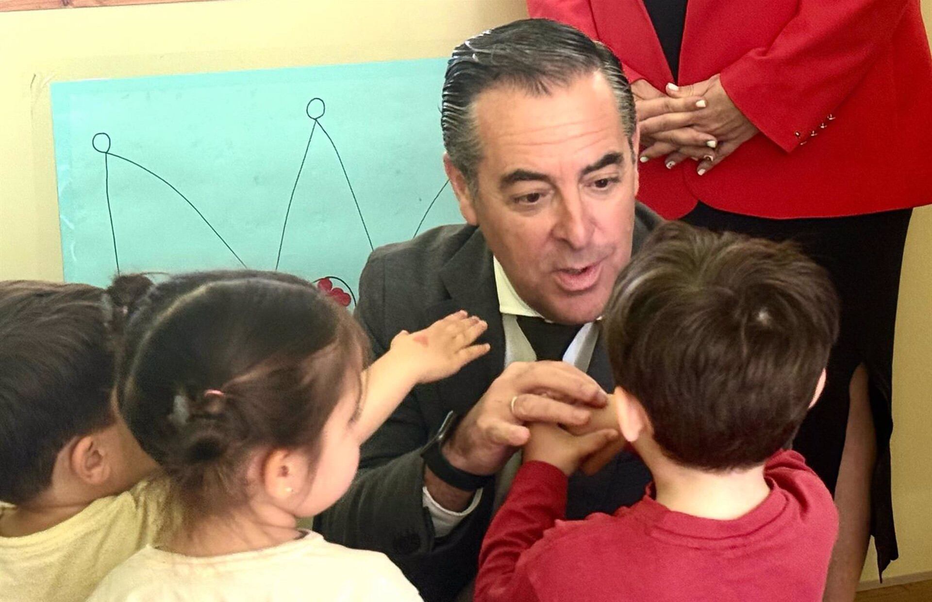 Momento de la visita