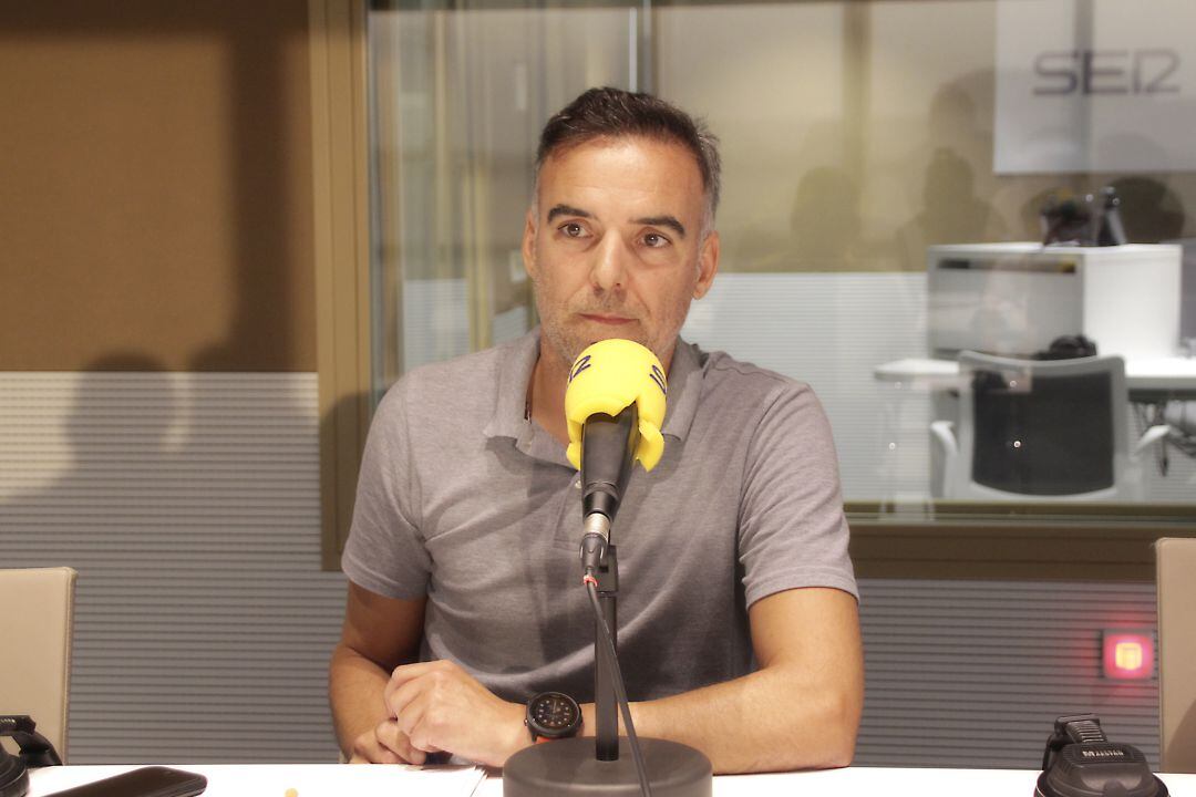 El portavoz de Ciudadanos, Alejandro Marín Buck, en una entrevista en Radio Castellón (imagen de archivo)