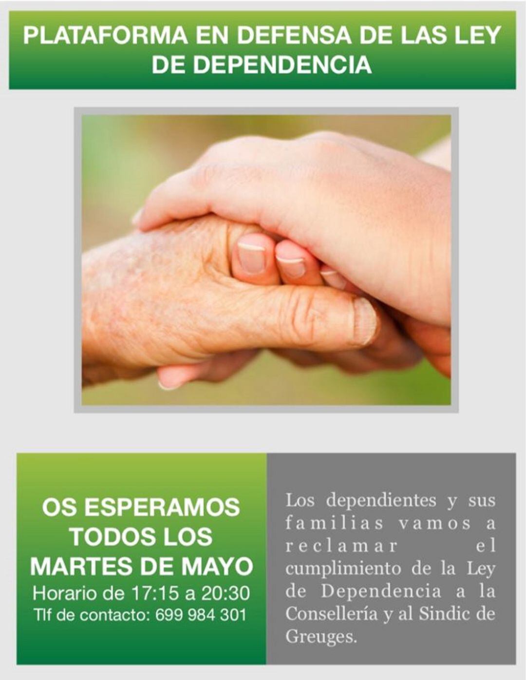 Plataforma en Defensa de la Ley de Dependencia 