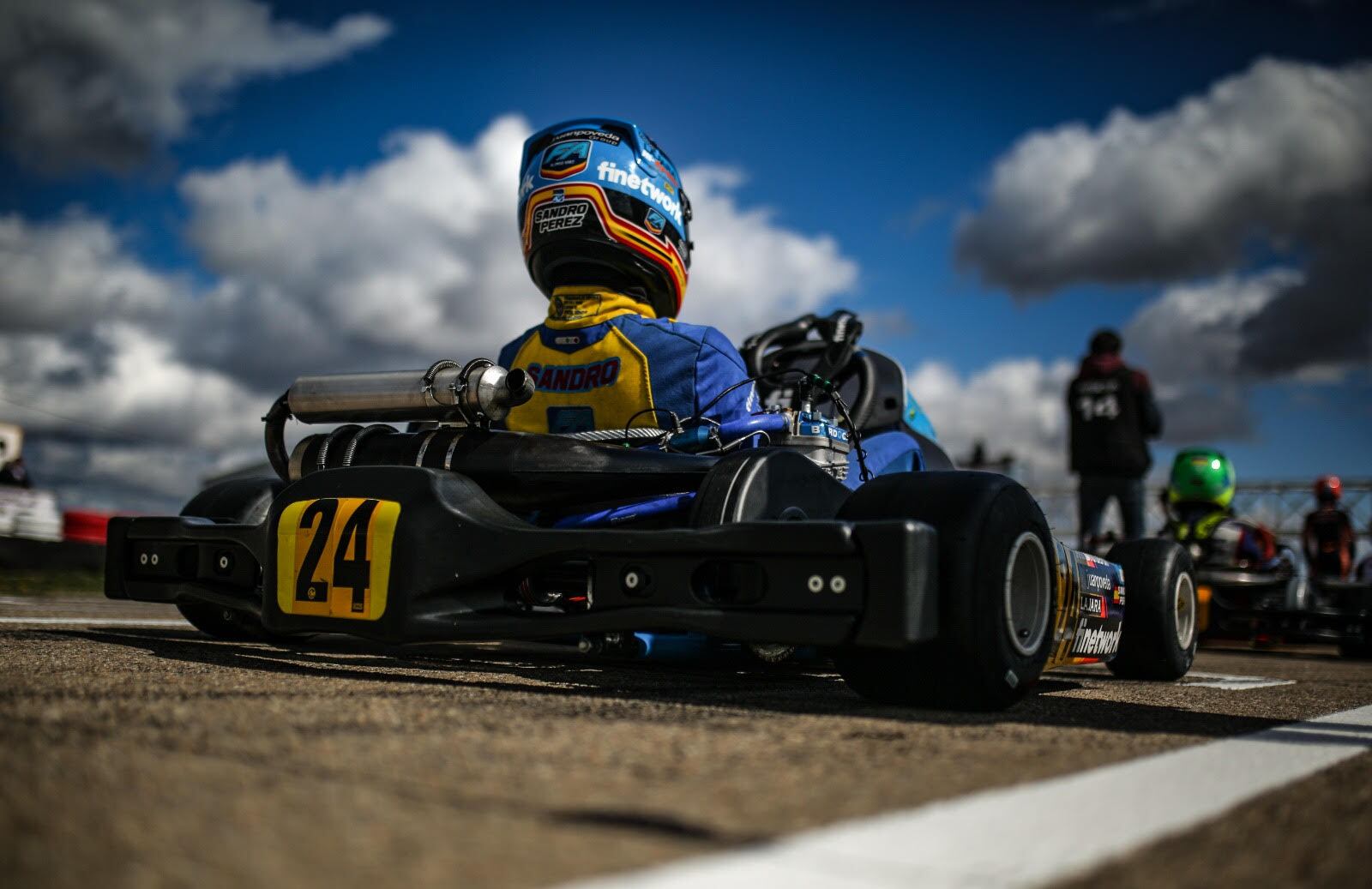 Sandro Pérez sigue ganando experiencia en el terreno internacional