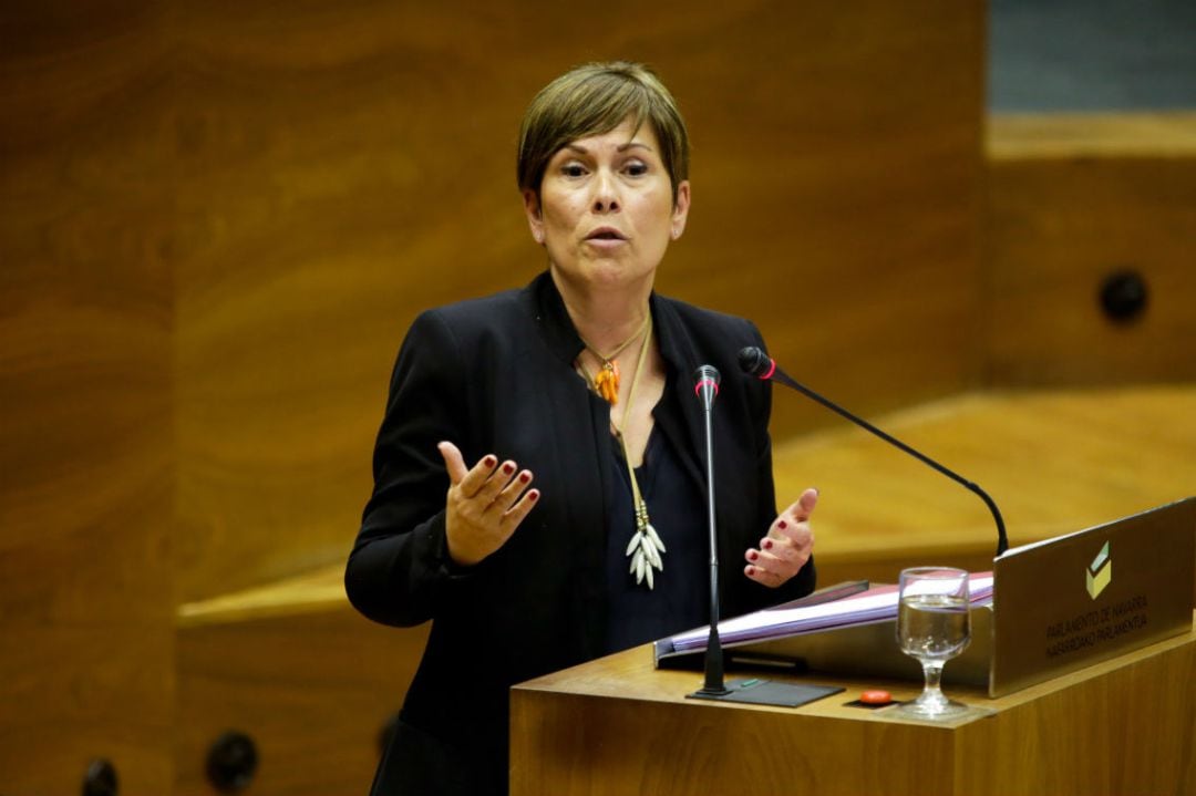 Uxue Barkos, presidenta del Gobierno de Navarra