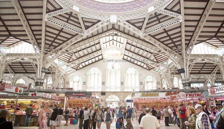 Imagen del interior del Mercat Central